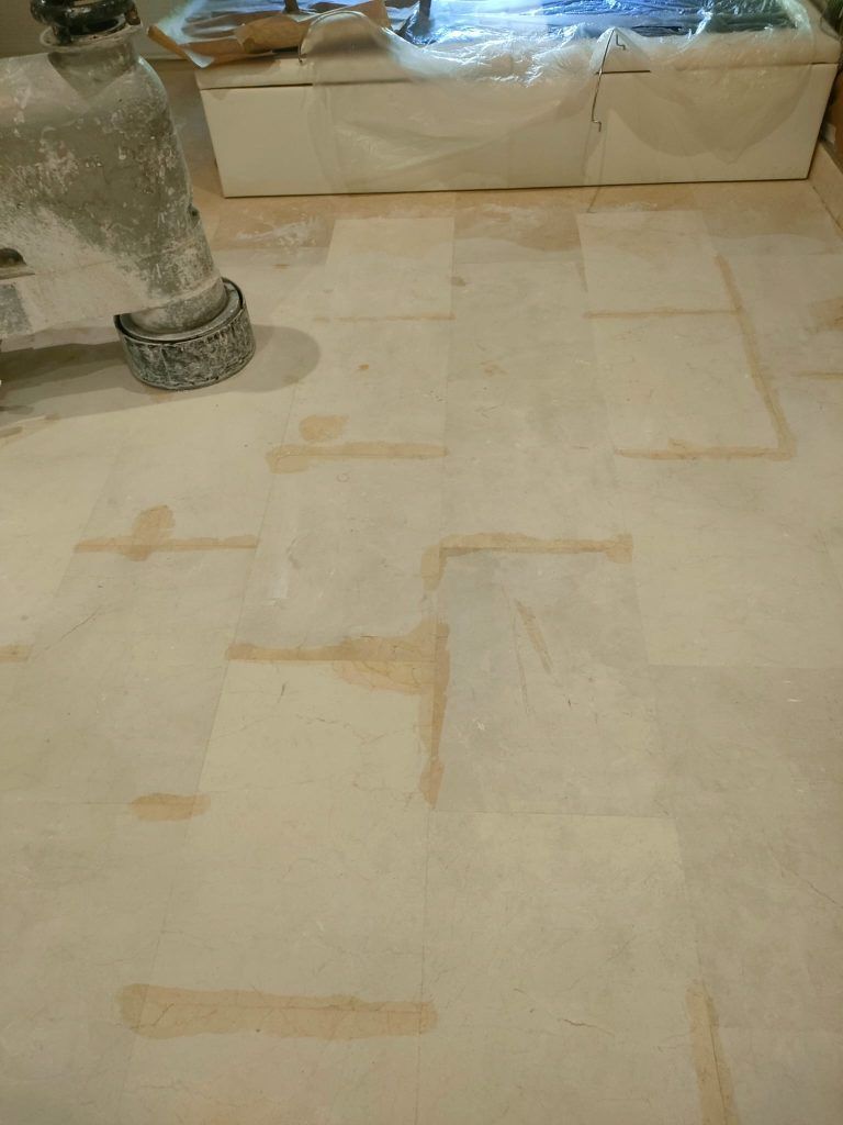 Proceso de pulido de suelo